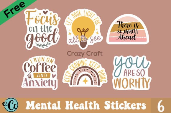 Download Free Mental Health Stickers Designs - Stickers Collection