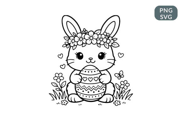 Download Easter Bunny SVG &amp; PNG - Bunny Collection