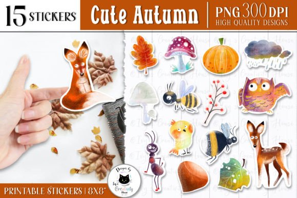 Download Cute Fall Sticker Pack | Autumn Stickers - Stickers Collection