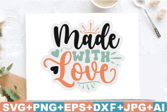 Download Made with Love Stickers - Stickers Collection