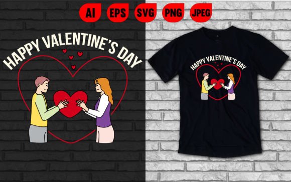Download Happy Valentine's Day T-shirts - Premium Bundle