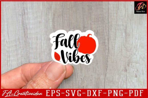Download Fall Vibes Fall Stickers Svg Design - Stickers Collection