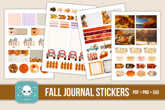 Download Fall Journal Stickers - Stickers Collection